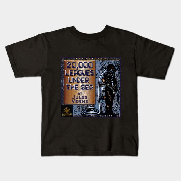 20,000 Leagues Under the Sea Kids T-Shirt by ClassicTales